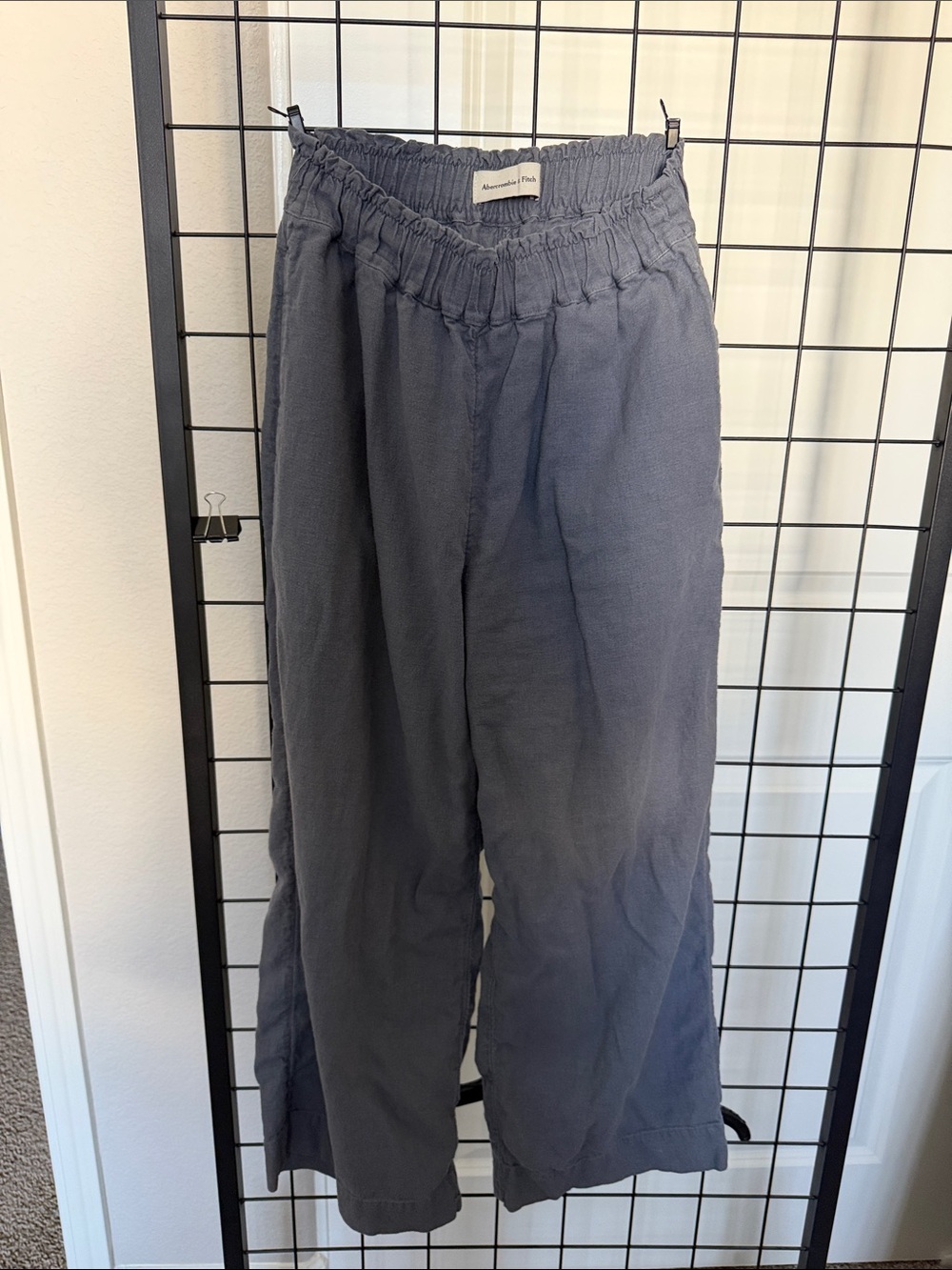 Abercrombie & Fitch Women's Elastic Waist Joggers - Charcoal